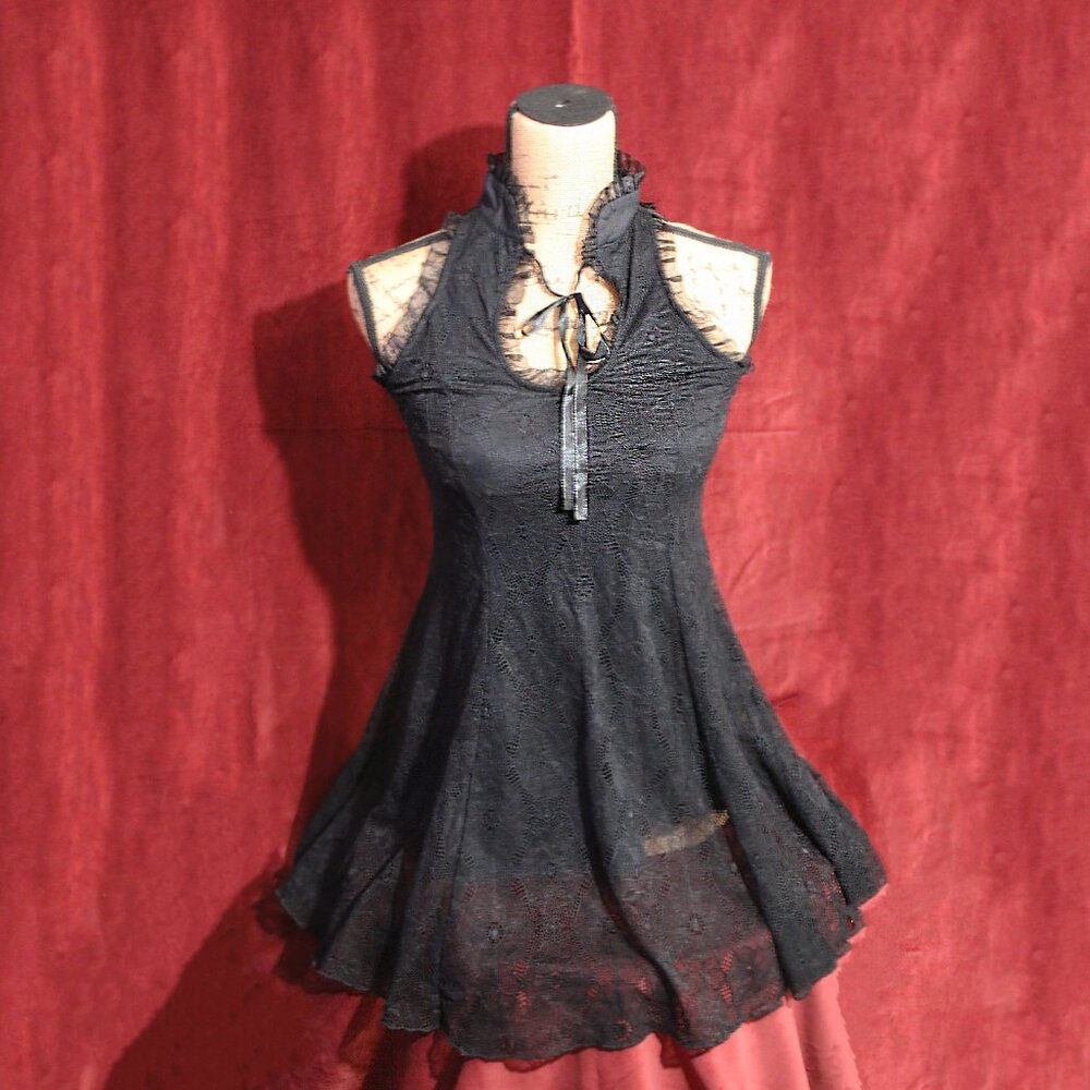 WIDOW Lace Sheer Dress